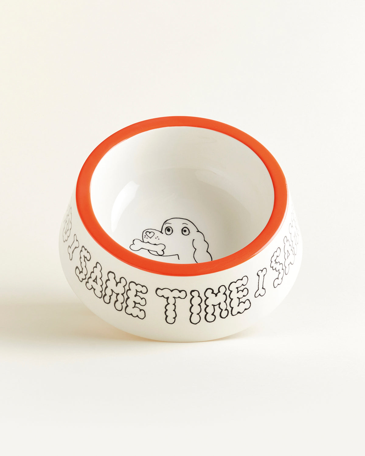 DOGBOWL - LARGE | ORANGE | Jimu Kobayashi