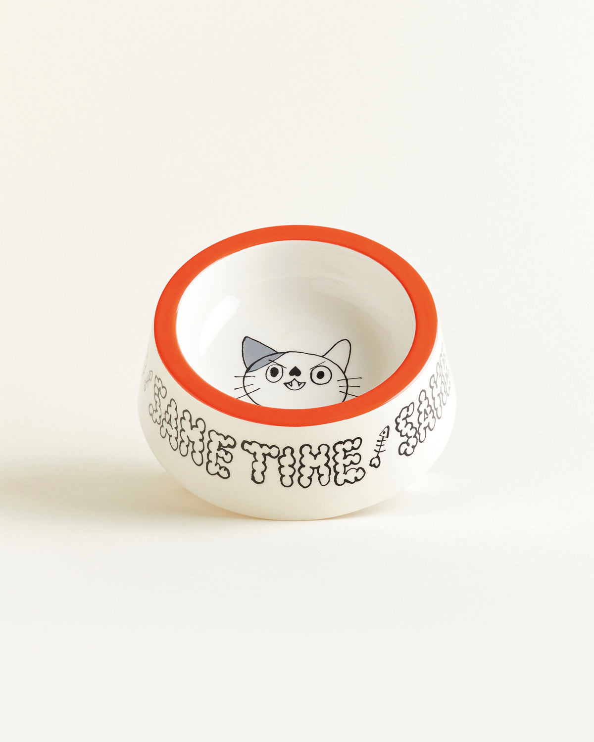 BOL POUR CHAT – PETIT | ORANGE | Jimu Kobayashi